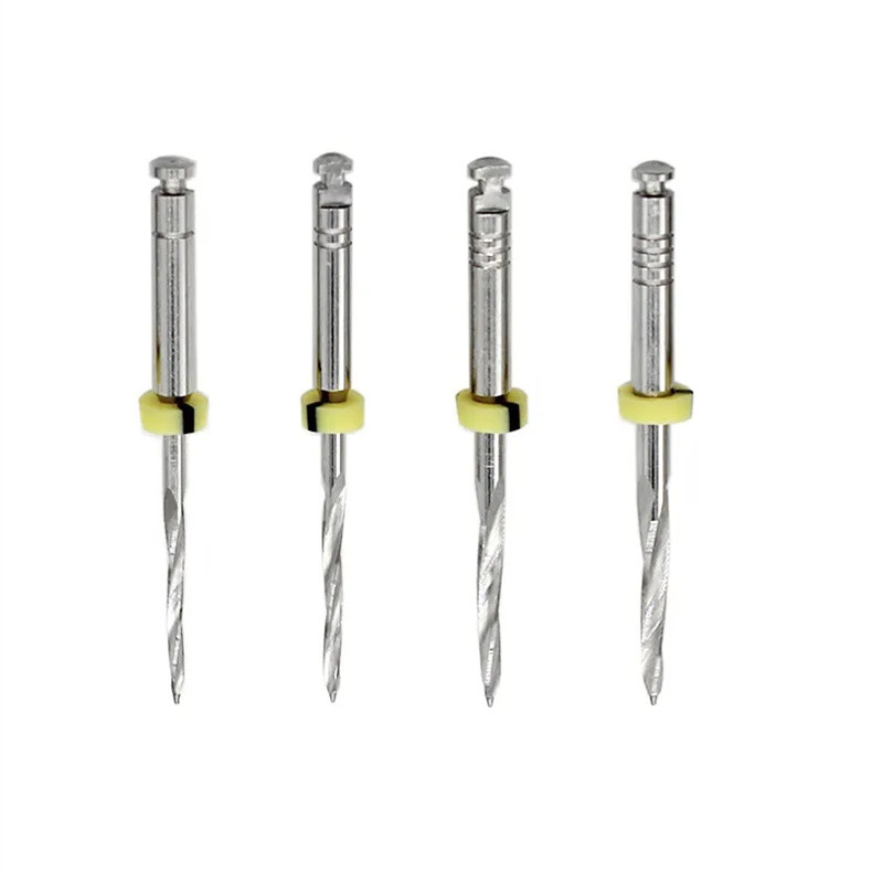 Dental Stainless Steel Metal Drill Dental Bur Reamers For Fiber Post Dental Clinic Laboratory Material Dental Root Canal Drill (Dentistico in acciaio inossidabile)
