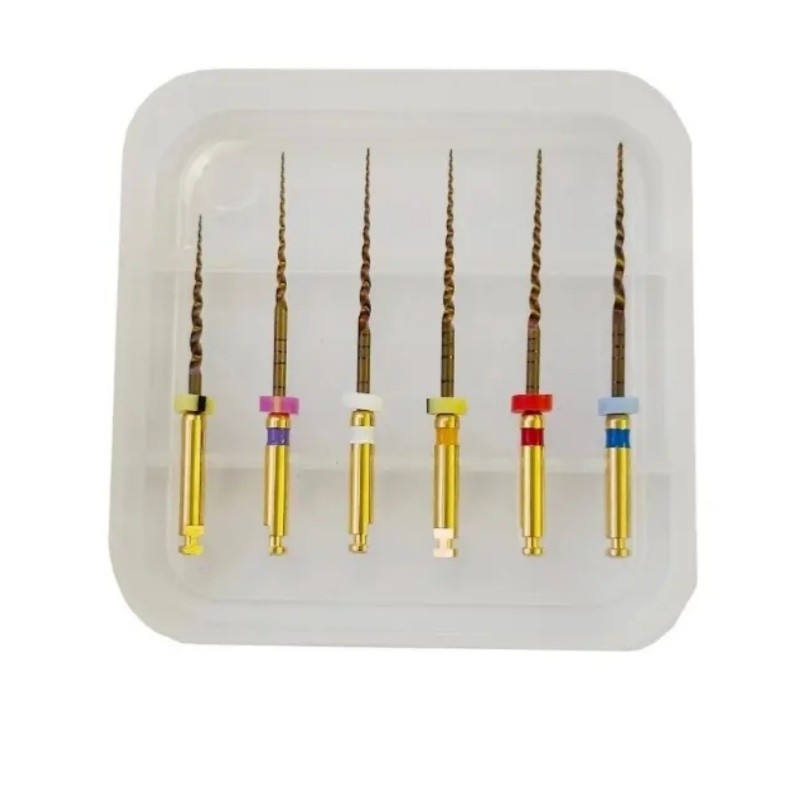 Dental Stainless Steel Metal Drill Dental Bur Reamers For Fiber Post Dental Clinic Laboratory Material Dental Root Canal Drill (Dentistico in acciaio inossidabile)