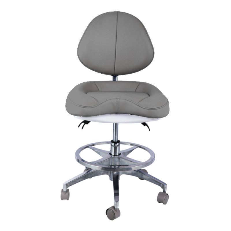 Dentist Assistant Stool Factory Dentist Assistant Stool per il dentista Ufficio medico Micro Fibre Leather Dentist Chair