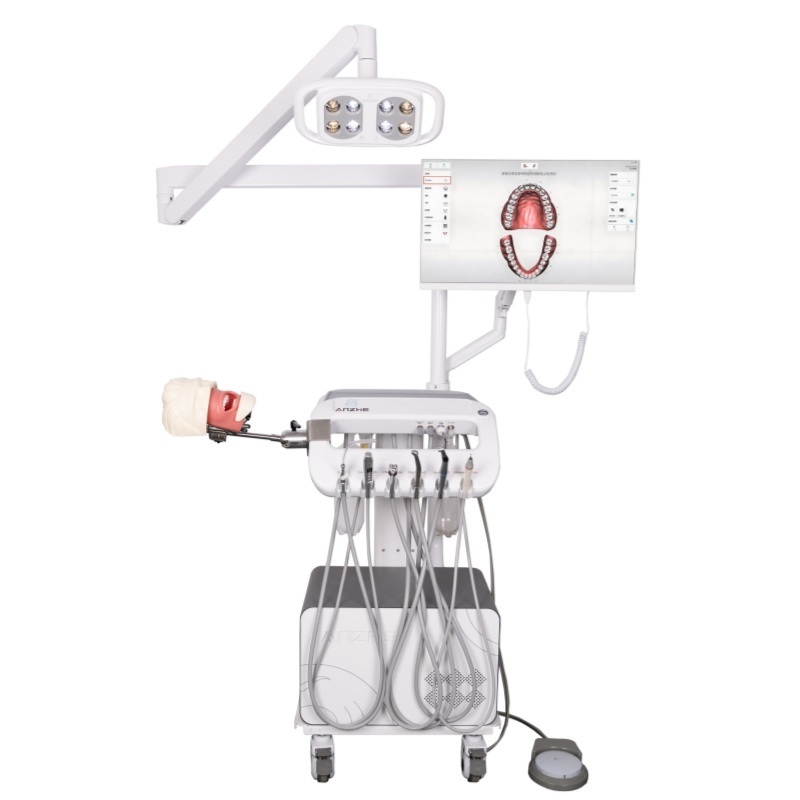 Unità didattica per simulatore dentale Sistema di pratica di simulazione per la scuola odontoiatrica Testa fantasma per impianti dentali