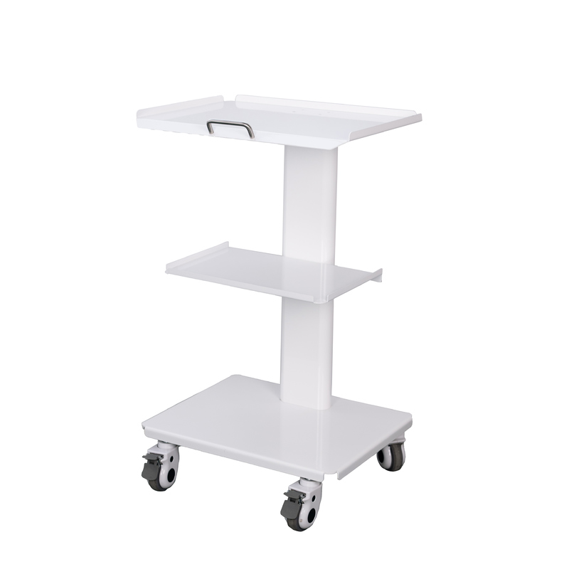 Stainless steel dental clinic trolley cart mobile carts unit built-in socket dental instrument trolley