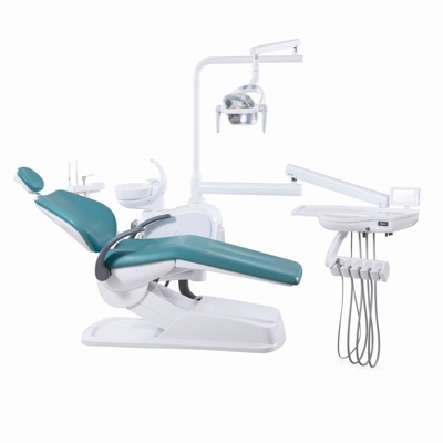 Poltrona odontoiatrica moderna in pelle PU personalizzata approvata CE per unità odontoiatrica integrale della fabbrica Foshan