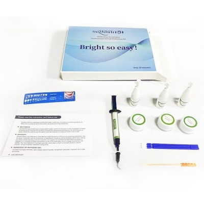 Kit di sbiancamento dei denti efficace 30 minuti 35% Gel sbiancante dei denti