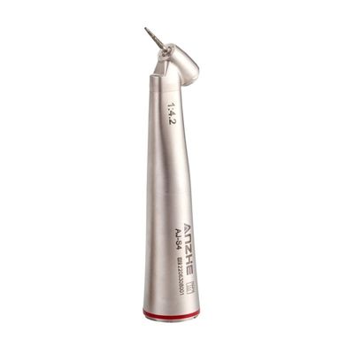 Un buon prezzo. Anello rosso Strumenti chirurgici Turbina dentale 1: 4,2 Velocità bassa 45 gradi Dental handpiece in linea