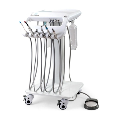 Carrozzino dentale mobile leggero con 5 ruote universali