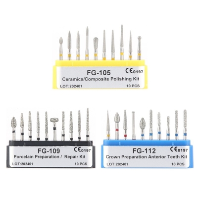 Dental Manufacturer FG High Speed Polishing Rotary Bur Chirurgica Dental Diamond Burs