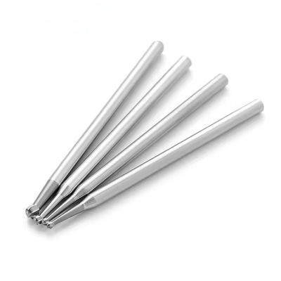 10pcs/ Box Medical Polishing Bur Tungstene Dental Carbide Bur Ball Shape Carbide Burs per protesi dentali