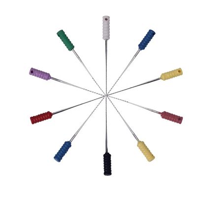 Un buon prezzo. Brocche dentarie a spine per uso manuale Brocche dentali per i nervi Brocche dentali file di canale radicale file rotanti dentali endodontici in linea