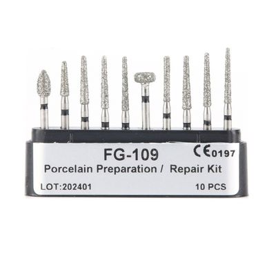 Un buon prezzo. Fabbrica di fornitura calda Dental Diamond Bur Set Finishing Cavity Preparation Kit Direct High Speed Drill Bur in linea