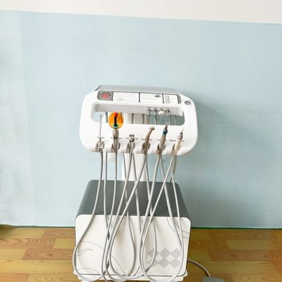 Fabbrica di Foshan 550W Unità Dentale Portatile Più Venduta Carrello Mobile per Trattamento Dentale Carrello Dentale Elettrico Mobile