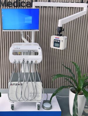 Carrello Dentale Veterinario 550W Diretto dalla Fabbrica con Rumore 38DB e Carrello Mobile per Trattamenti Dentali per Animali Domestici con Pressione 0.8Mpa