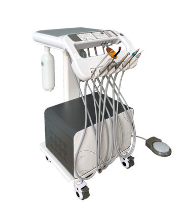 Unità Mobile Dentale da 550W con Pressione 0.8Mpa e Rumore 38DB, Carrello Dentale Compatto per Uso Veterinario
