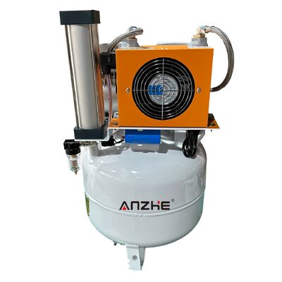 Un buon prezzo. Compressore d'aria dentale silenzioso oil-free da 40L con essiccatore, compressore d'aria medicale per attrezzature per cliniche dentali e laboratori in linea