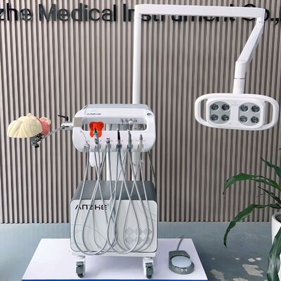 Un buon prezzo. 550W 0.8Mpa 38DB Mobile Dental Training Unit con compressore d'aria per la simulazione della scuola dentistica Phantom Head in linea