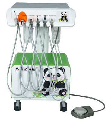 Un buon prezzo. Unità Dentale Veterinaria Aggiornata con Compressore d'Aria Silenzioso | Stazione Dentale per Animali con Ampio Spazio di Lavoro | Attrezzatura Veterinaria Design Panda in linea