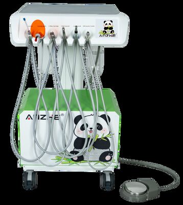 Un buon prezzo. Unità Dentale Veterinaria Portatile con Compressore d'Aria e Sistema di Aspirazione, Macchina Mobile per Trattamenti Dentali per Animali per Cliniche Veterinarie in linea