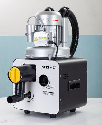 A02 750W Portable Dental Suction Unit | High Flow 1000L/min Dental Vacuum with Automatic Drain and Air-Liquid Separation