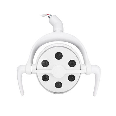 Un buon prezzo. Lampada chirurgica per poltrona odontoiatrica a 6 LED Lampada per esame orale regolabile senza ombre per riunito odontoiatrico e carrello odontoiatrico in linea