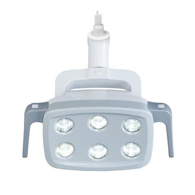 Un buon prezzo. 6 Luce operativa dentale a LED Lampada regolabile per esami orali Luce chirurgica senza ombre per sedie dentali in linea