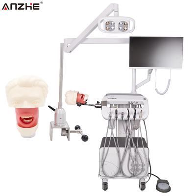 Un buon prezzo. Unità dentale portatile con testa fantasma per simulazione implantare, postazione di addestramento odontoiatrico, sistema digitale di formazione odontoiatrica per università e scuole di odontoiatria in linea