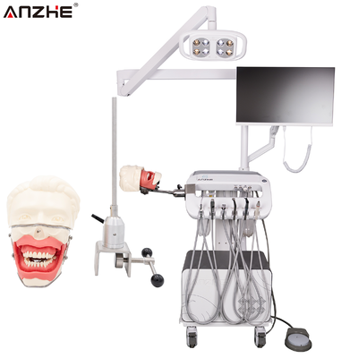 Un buon prezzo. Unità dentale portatile con simulazione di anestesia testa fantasma formazione dentale stazione di lavoro sistema educativo di anestesia locale per scuole di odontoiatria in linea