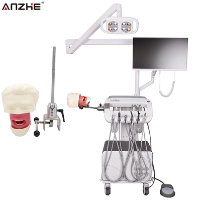 Un buon prezzo. Unità odontoiatrica portatile con testa fantoccio per simulazione pratica, postazione di addestramento odontoiatrico, attrezzatura per la formazione odontoiatrica preclinica per università in linea