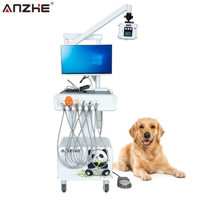 Un buon prezzo. Unità di trattamento dentale integrata portatile con telecamera orale HD, sensore radiografico digitale, workstation di imaging dentale all-in-one per cliniche dentali in linea