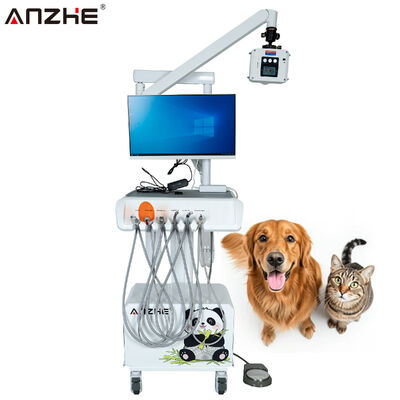 Un buon prezzo. Unità Dentale Veterinaria con Sensore Digitale a Raggi X, Fotocamera Orale HD, Computer All-in-One, Unità Mobile per Trattamenti Dentali per Animali per Cliniche Veterinarie in linea