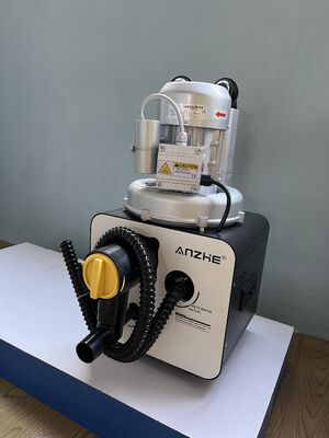 Un buon prezzo. 1300W Sistema di aspirazione dentale per 4 poltrone dentali con scarico automatico e unità di aspirazione a basso rumore in linea