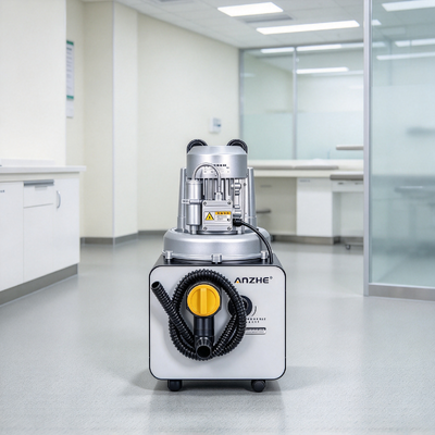 Sistema di aspirazione per vuoto dentale ad alto flusso da 1300 W con separatore aria-acqua per ospedali dentali e sedie dentali multiple